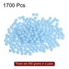 Unique Bargains Loose Craft DIY Earring Necklace Making Acrylic Round Beads 1700 Pcs - 3 of 4