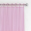 Greta Crushed Sheer Kids Single Window Curtain Panel - Elrene Home Fashions - 3 of 4