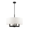 Livex Lighting Cresthaven 4 - Light Chandelier in  Black - 2 of 4