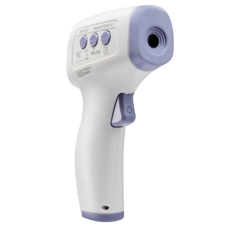 HoMedics No Contact Infrared Digital Thermometer for Body, Food, Liquid, and Room, 6 of 8