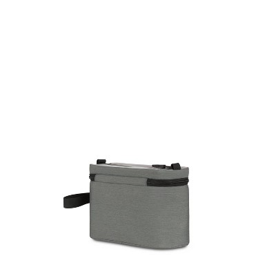 SWISSGEAR Travel Dopp Kit - Gray: Zipper Closure, Handle, Multiple Compartments