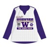 NCAA Washington Huskies Girls' Long Sleeve Fashion T-Shirt - 2 of 3