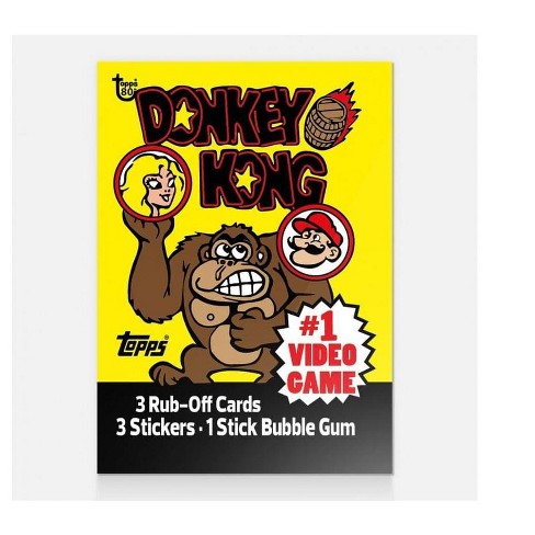 Topps Donkey Kong 1982 Topps 80th Anniversary Wrapper Art Card 20