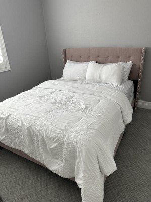 Beautyrest 10pc King Conway Comforter And Sheet Set Gray : Target