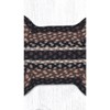 Earth Rugs Braided Cotton Dog Bone Tread – Rustic Pet Mat 13"x22" Mocha/Frappuccino - 3 of 3