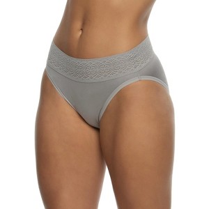 Serene Modal & Lace Hi Cut Panty | Felina | Women's Underwear - 1 of 2