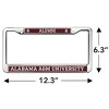 Alabama A&M University Alumni Logo Full Size Standard License Plate Metal Frame - 4 of 4