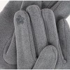CTM Women's Knit Cuff Touchscreen Compatible Winter Gloves - 3 of 4
