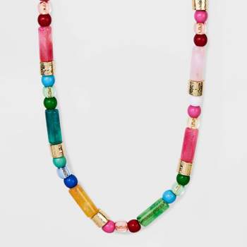 SUGARFIX by BaubleBar Beaded Statement Necklace