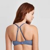 Women's Everyday Cotton Demi Lightly Lined T-shirt Bra - Auden™ Navy  Heather 40c : Target