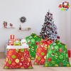 Joyfy 4 pcs Extra Large Christmas Gift Bags, Jumbo Heavy Duty 44"*36" Xmas Presents Bags with Tag for large Gifts Wrapping Christmas Present - 2 of 4