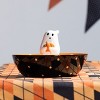 Transpac Dolomite Vintage Ghost Candy Bowl 25oz Multicolor Ceramic Serving Bowl Halloween Tabletop Decoration - 3 of 4