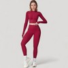 Anna-Kaci Active Women's High Waist Compression Leggings with Seamless Fit and Sculpting Stretch Fabric - 3 of 4