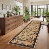 Washable Tiger Area Rugs - Non Slip Low Pile Jungle Animal Carpet Ultra Soft Stain Resistant Throw Mats for Living Room Dining Room Bedroom - 4 of 4