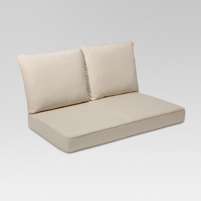 outdoor loveseat replacement cushions