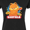 Women's - Garfield - Garfield Stickers Fitted Graphic T-Shirt - 2 of 3