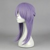 Unique Bargains Women's Wigs 19" Deep Blue with Wig Cap - 3 of 4