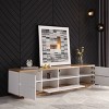 VYNXARIA Modern Multi-Functional TV Stand for TVs Up to 80" - Stylish Media Console with Concealed Storage - 2 of 4