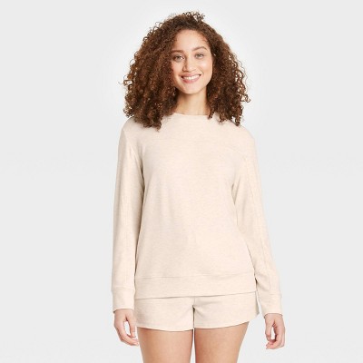 Women's Summer Lounge Sweatshirt - Stars Above™ Oatmeal XS