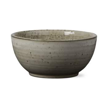 tagltd Loft Speckled Reactive Glaze Stoneware Bowl Latte 17 oz. Dishwasher Safe