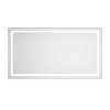 55 x 30 Inch LED Bathroom Mirror with Front and Backlight, Wall Mounted Vanity Mirror with Aluminum Frame,Anti-Fog,Memory, 3 Colors, Stepless Dimmable - 3 of 4