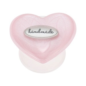 Unique Bargains Letter Heart Adhesive Phone Grip Pink 1 Pc - 1 of 4