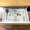 Expandable Silverware Drawer Organizer 7-9 Slots - Bamboo Utensil Organizer 17.5 x 13.5 - 20 - Royal Craft Wood - 2 of 4