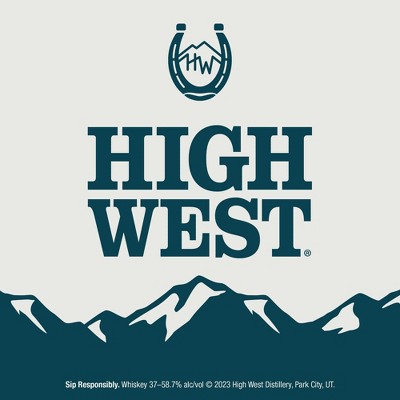 High West Old Fashioned Barrel Finished Whiskey Premixed Cocktail - 375ml Bottle