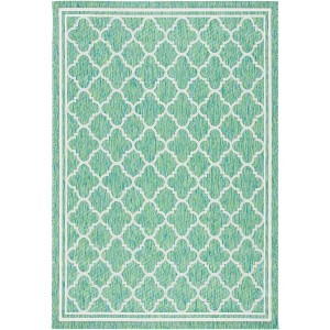 Courtyard Dokupa CY8918 UV & Stain Resistant Non-Shedding Power Loomed Indoor/Outdoor Rugs - Safavieh - 1 of 4
