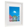 Trademark Fine Art Watson-Hall Beach Houses Costa Nova Beach Portugal Matted Framed Art - 3 of 4