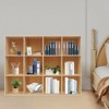 YIYIBYUS Solid Wood Shelves, Wooden Cube Shelf Bookcase, Floorstanding Bookshelf - 3 of 4