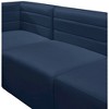 Meridian Furniture,Quincy Velvet Modular Armless Chair - 4 of 4