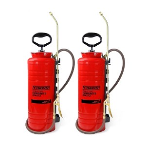 Chapin 2 Pack Concrete Garden Sprayer, Tri-Poxy Industrial Open Head 3.5 Gal, Red - Portable Steel Pump Spray for Lawn, Plants, Yard, and Gardening - 1 of 4