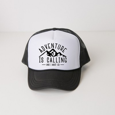 Simply Sage Market Adventure Is Calling and I Must Go Adult Foam Trucker Hat
