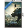 Trends International Marvel Cinematic Universe - Black Panther - Panther Monument One Sheet Framed Wall Poster Prints - 3 of 4
