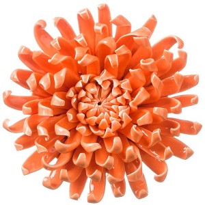 VivaTerra Ceramic Wall Flowers, 4" - 1 of 1