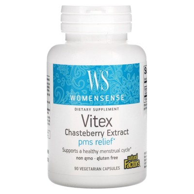 Natural Factors WomenSense, Vitex Chasteberry Extract, 80 mg, 90 Vegetarian Capsules