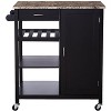 Kings Brand Furniture Sanford Kitchen Cart - image 2 of 4