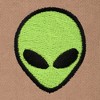 Dalix Alien Embroidery Relaxed Hoodie Soft Fleece Sweatshirt Fit Lounge Mens - 2 of 4