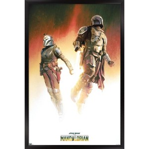 Trends International Star Wars: The Mandalorian Season 3 - Duo Framed Wall Poster Prints - 1 of 4