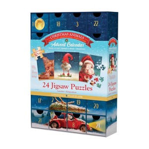 EuroGraphics Christmas Animals Advent Calendar Jigsaw Puzzle - 1 of 4