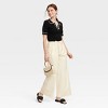Women's High-Rise Wide Leg Chino Pants - A New Day™ - 3 of 3