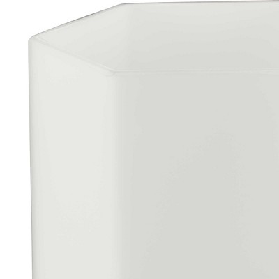 Estrada Matte Black Steel Vanity Light with Opal Glass Shade