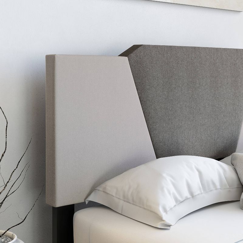 Full Sydney Linen Upholstered Platform Bed - Eco Dream, 5 of 8