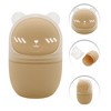 Unique Bargains Portable Bears with Cover Makeup Sponge Holder 1 Pc - 3 of 4