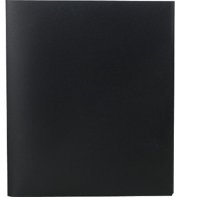 MyOfficeInnovations Tri-Fold Pocket Folder Black 951443