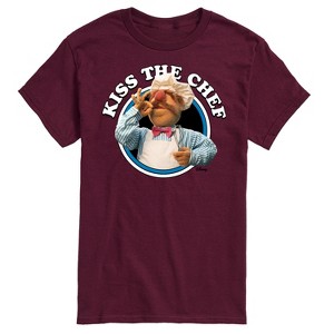 Men's - The Muppets - Kiss The Chef Short Sleeve Graphic T-Shirt - 1 of 4