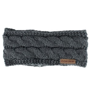 Clear Creek Women's Knit Wrap Around Winter Headband - 1 of 3