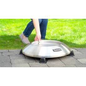 Cuisinart Portable Steel Fire Pit Riser with Heat Deflector