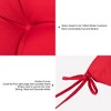 ARTPLAN All Weather Chair Outdoor Cushions Settee Loveseat Bench Cushions Set of 5 Wicker Tufted Pillow for Patio Outdoor Furniture - 4 of 4